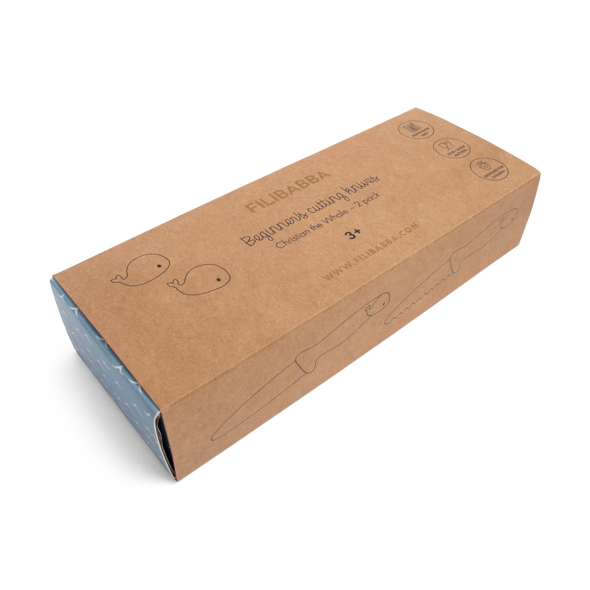 Barnesikre kjøkkenkniver – 2 pk, pink