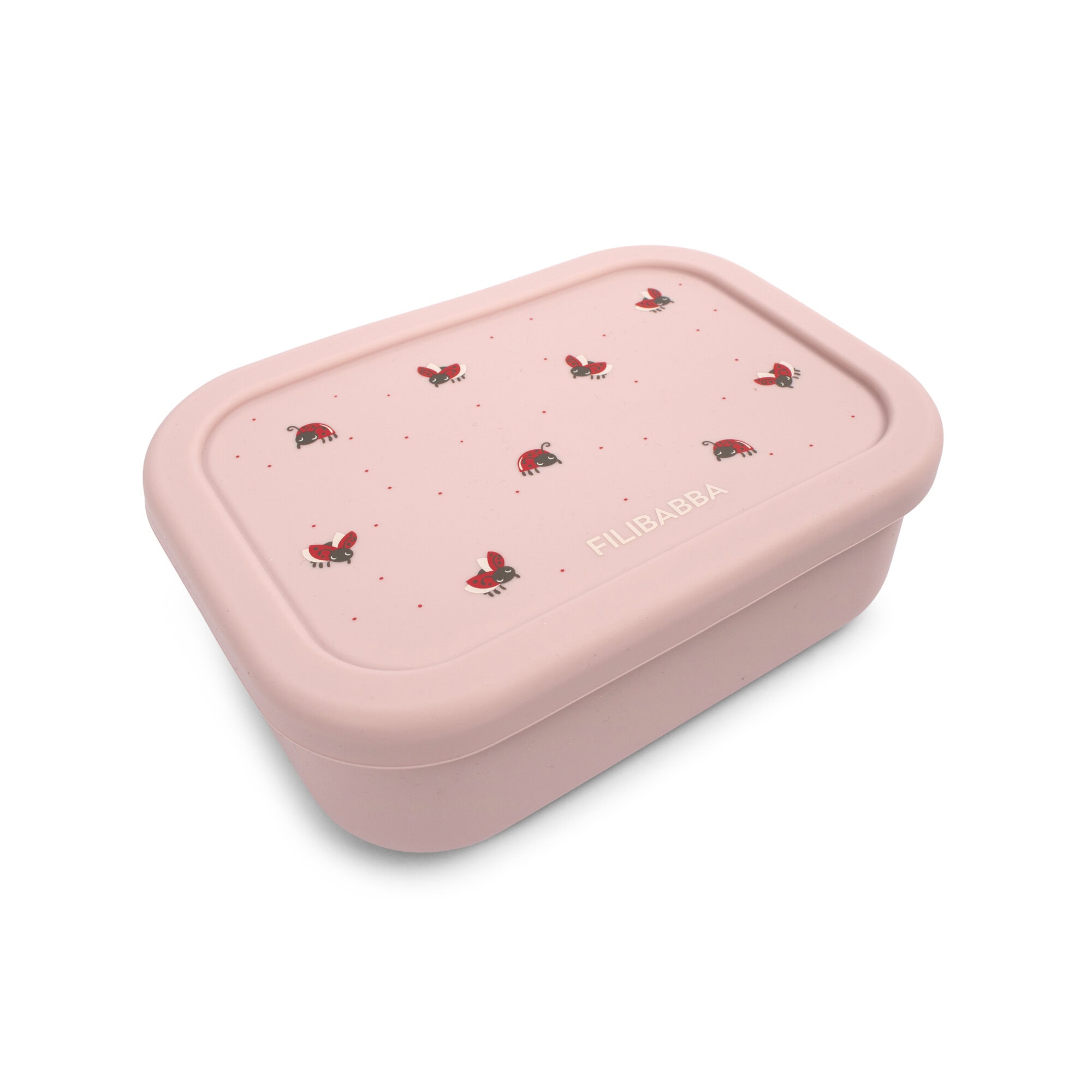 Matboks i silikon, pink