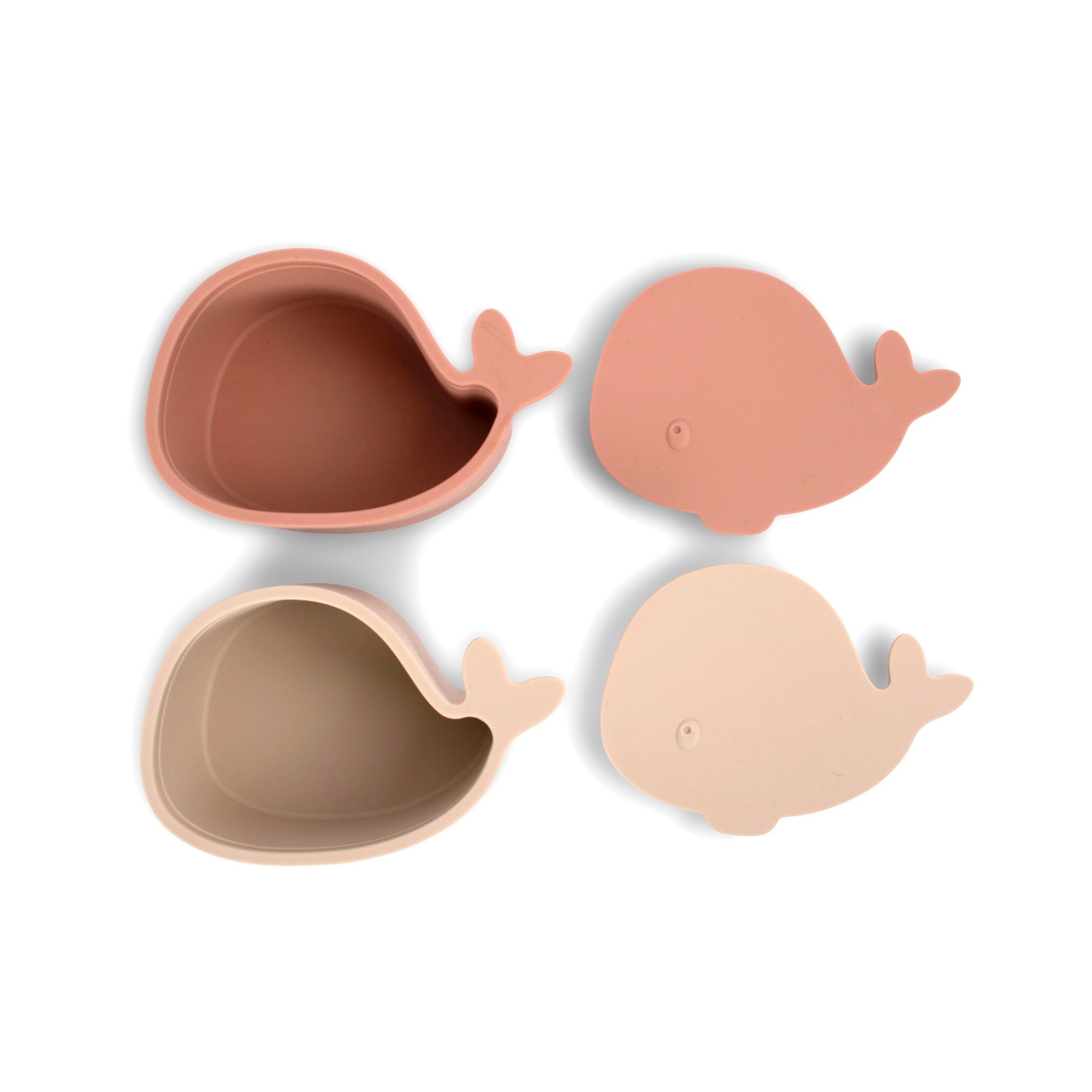Snackboks silikon 2pk, pink