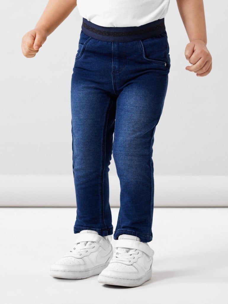 Name It Salli slim jeans Blå - 11039266-DarkBlueDe-86 cm - 1
