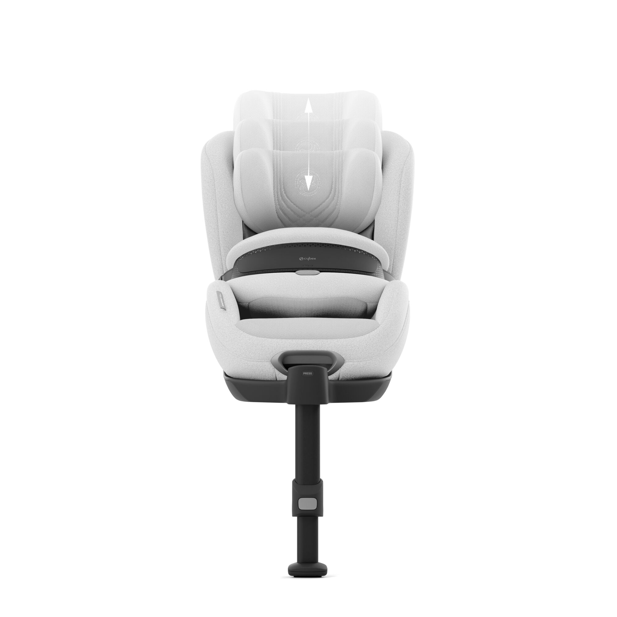 Cybex Anoris T2 i-Size Plus, platinumwhite