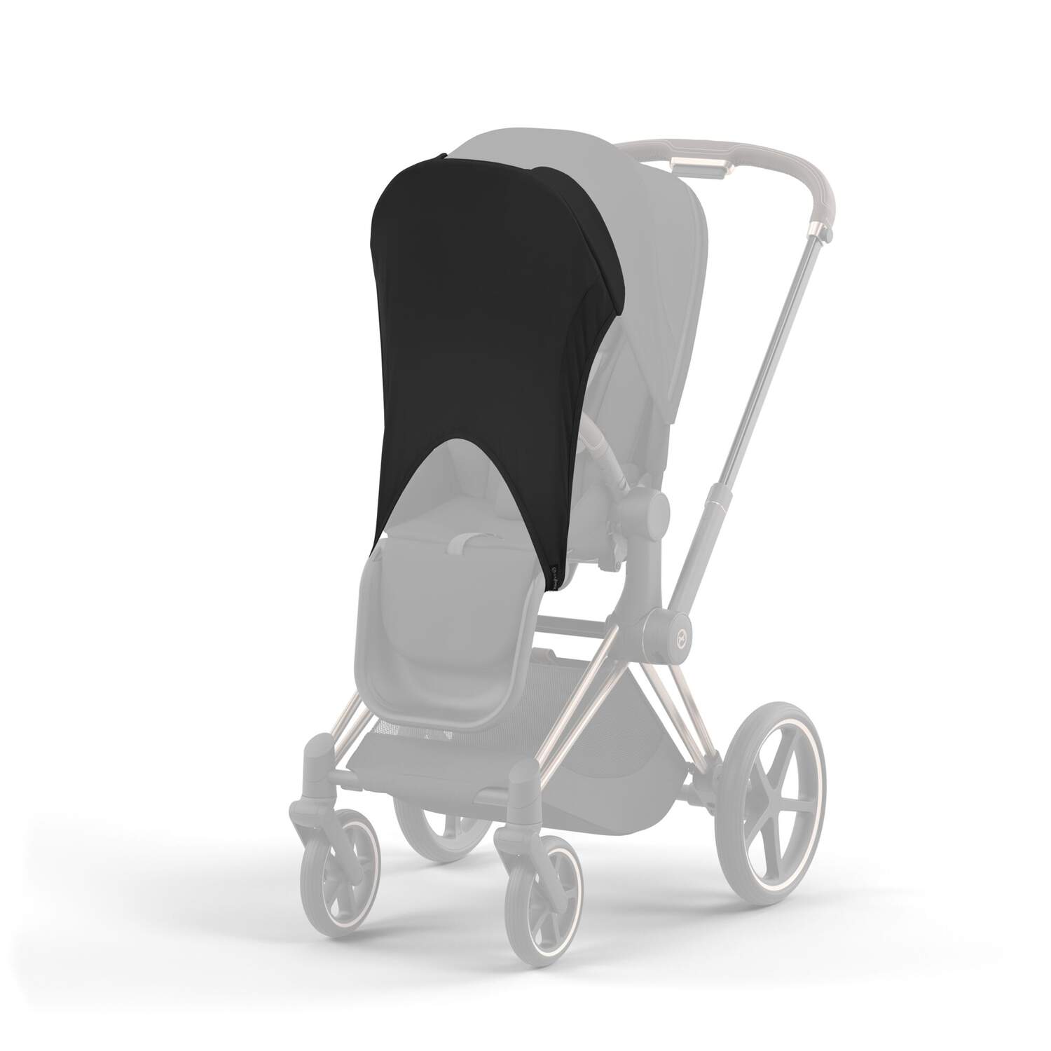 Cybex Platinum solbeskyttelse – UPF 50+, black