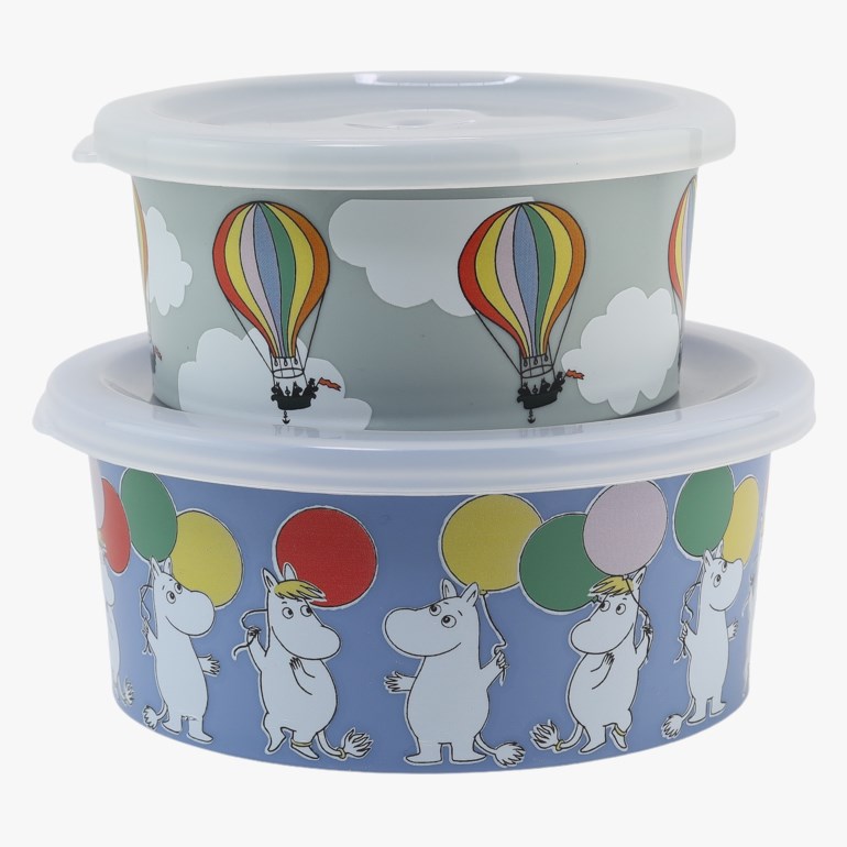 Mumin snackbox 2-pk Blå - 11039642-Blue-1+ - 1