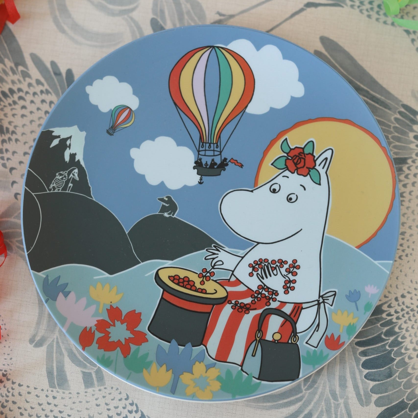 Mumin tallerken, blue