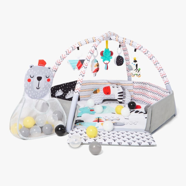Babygym med baller Grå - 11039707-multi-0mth - 1