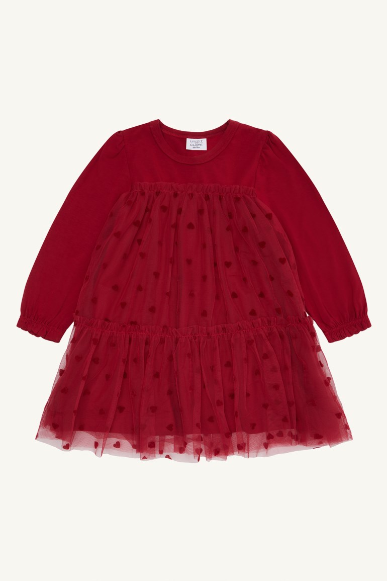 Karoline kjole Rød - undefined - 1