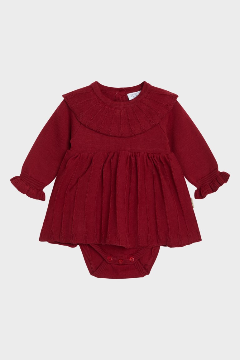 Klara bodykjole Rød - 11039757-Teaberry-92 cm - 1