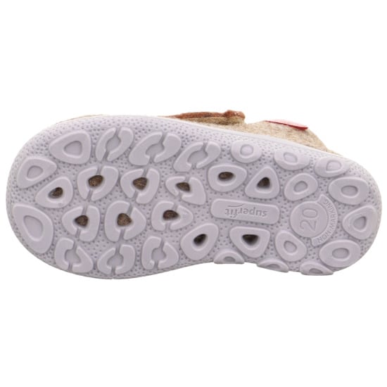 Superfit Happy tøffel, beige