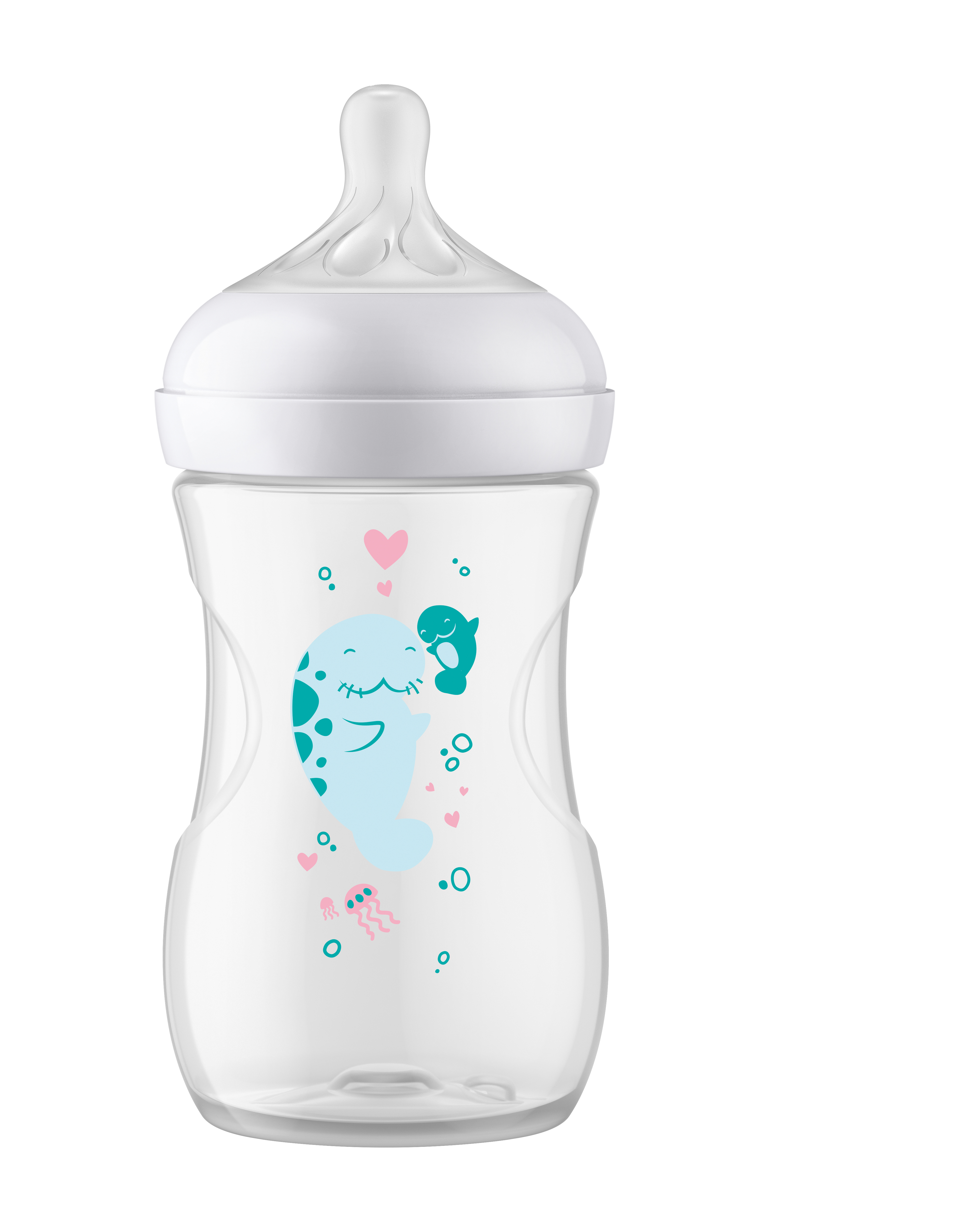 Philips Avent Tåteflaske Startsett - 2x Natural + 2x Smokker