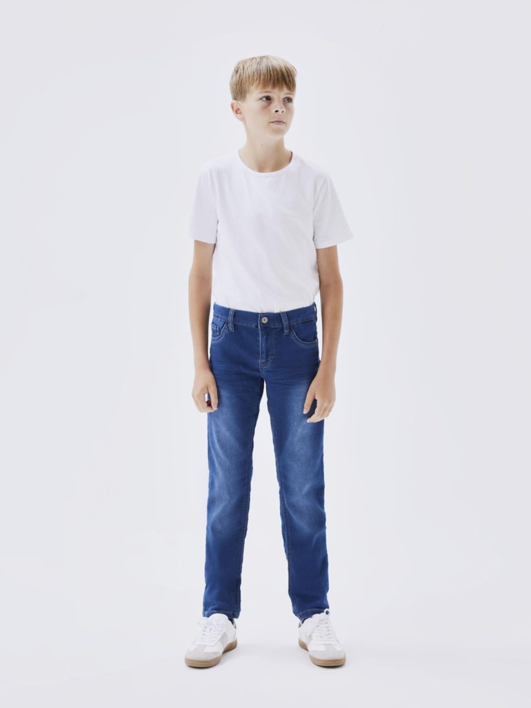 Name It Theo X-slim jeans Blå - 11039792-MedBluDen-92 cm - 1