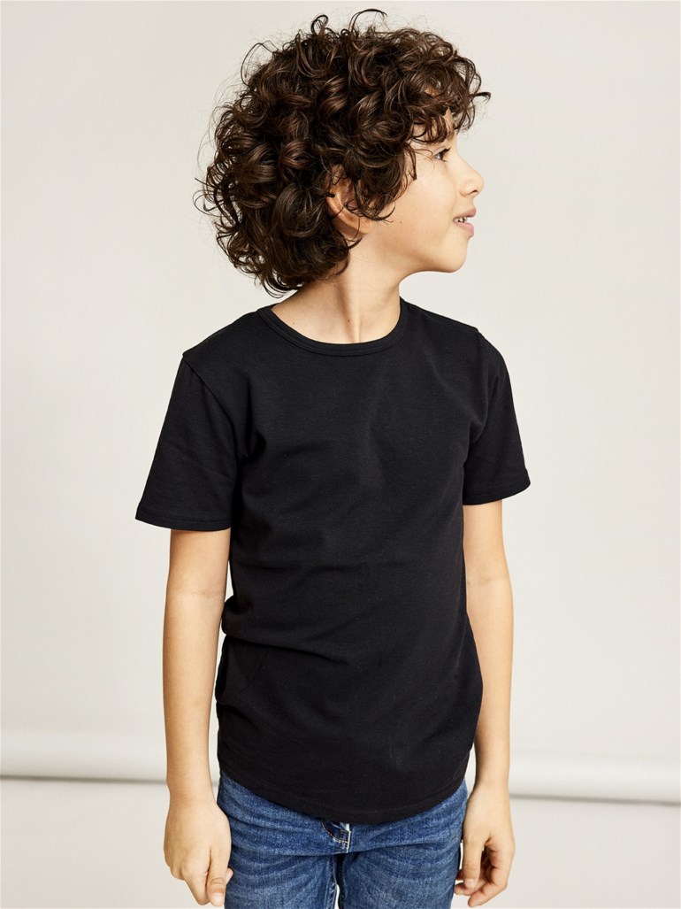 Basic 2pk t-skjorte Sort - 11039793-Black-116 cm - 1