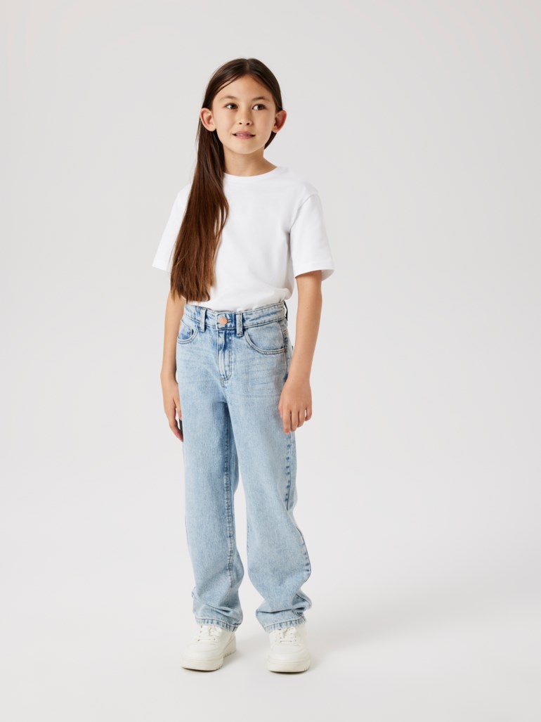 Rose straight jeans Blå - undefined - 1