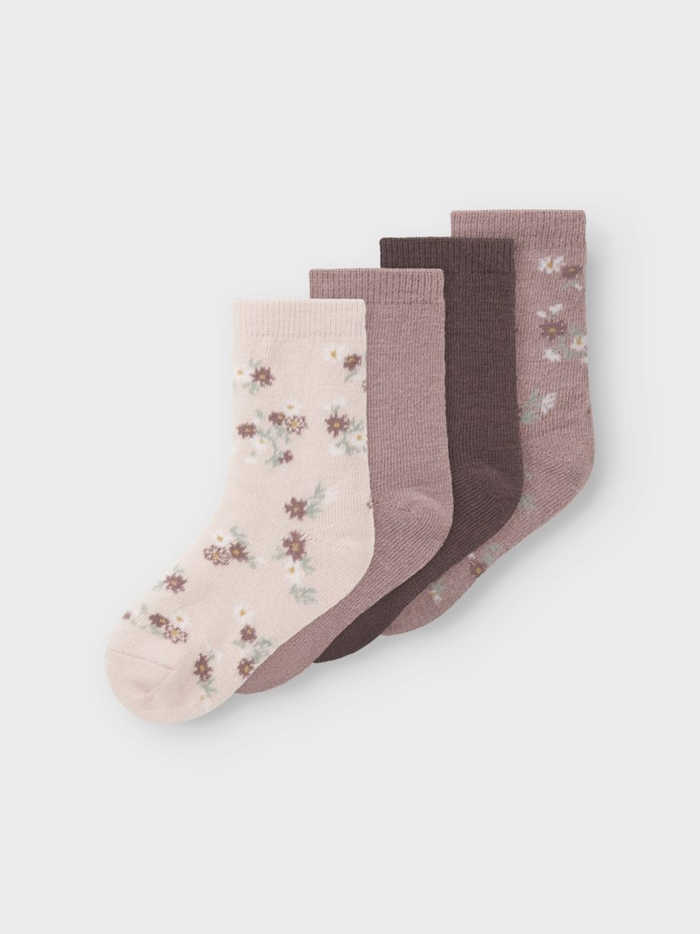 Wak 4pk ullsokker Lilla - undefined - 1