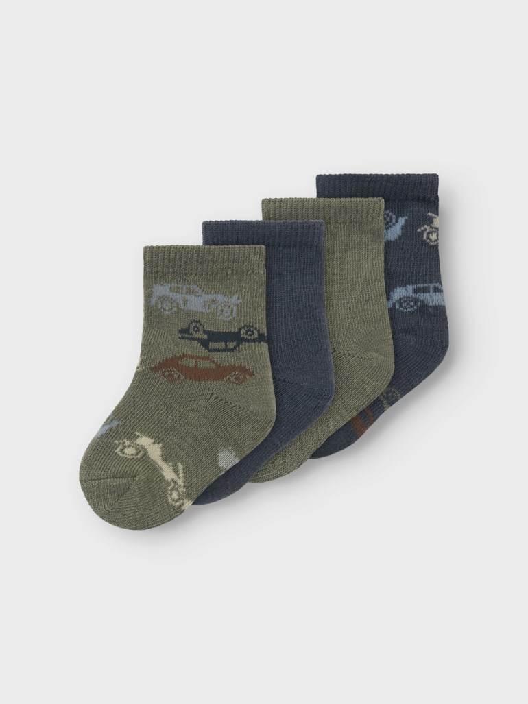 Wak 4pk ullsokker Blå - undefined - 1