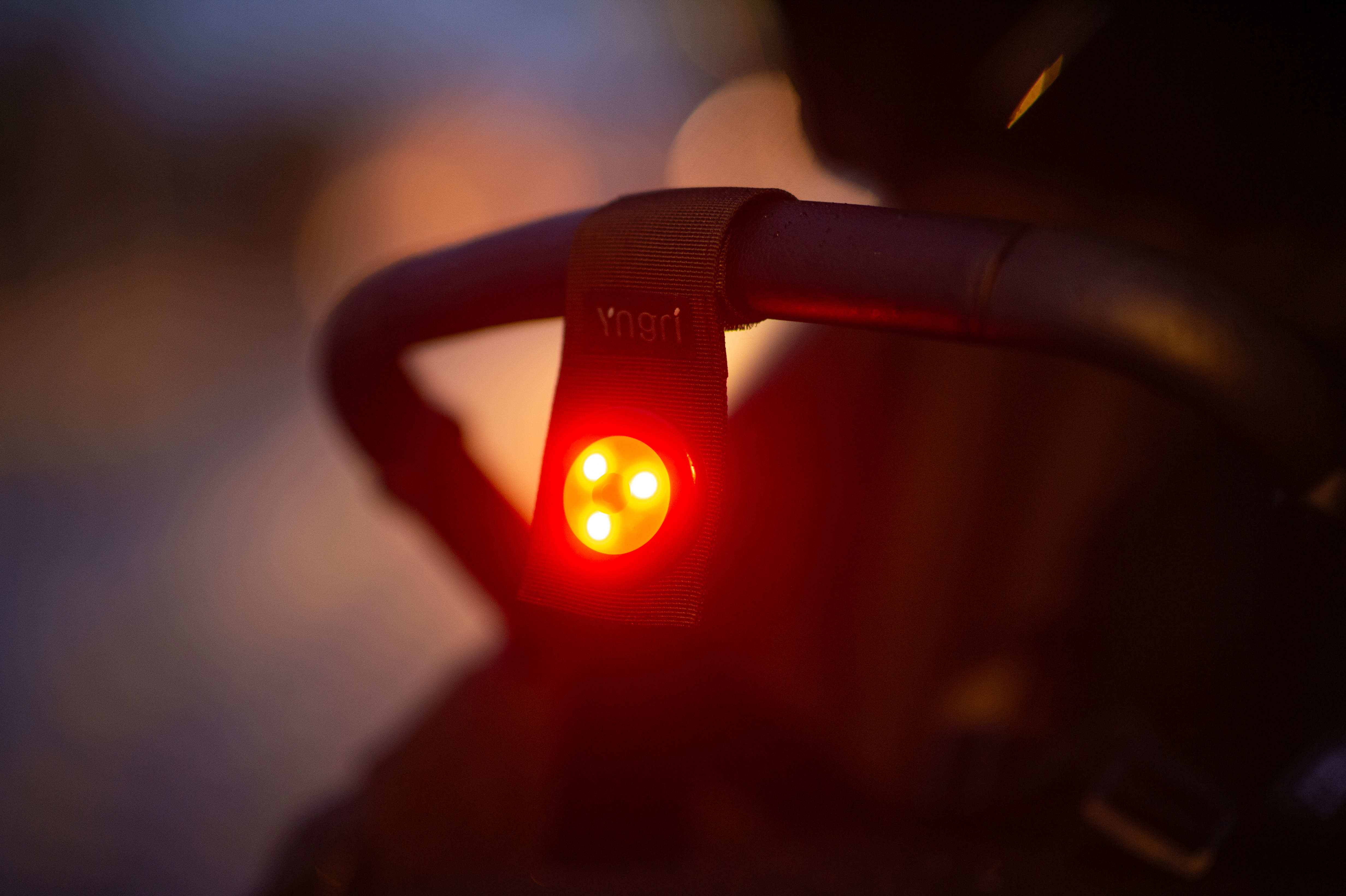 Barnevognlampe, red