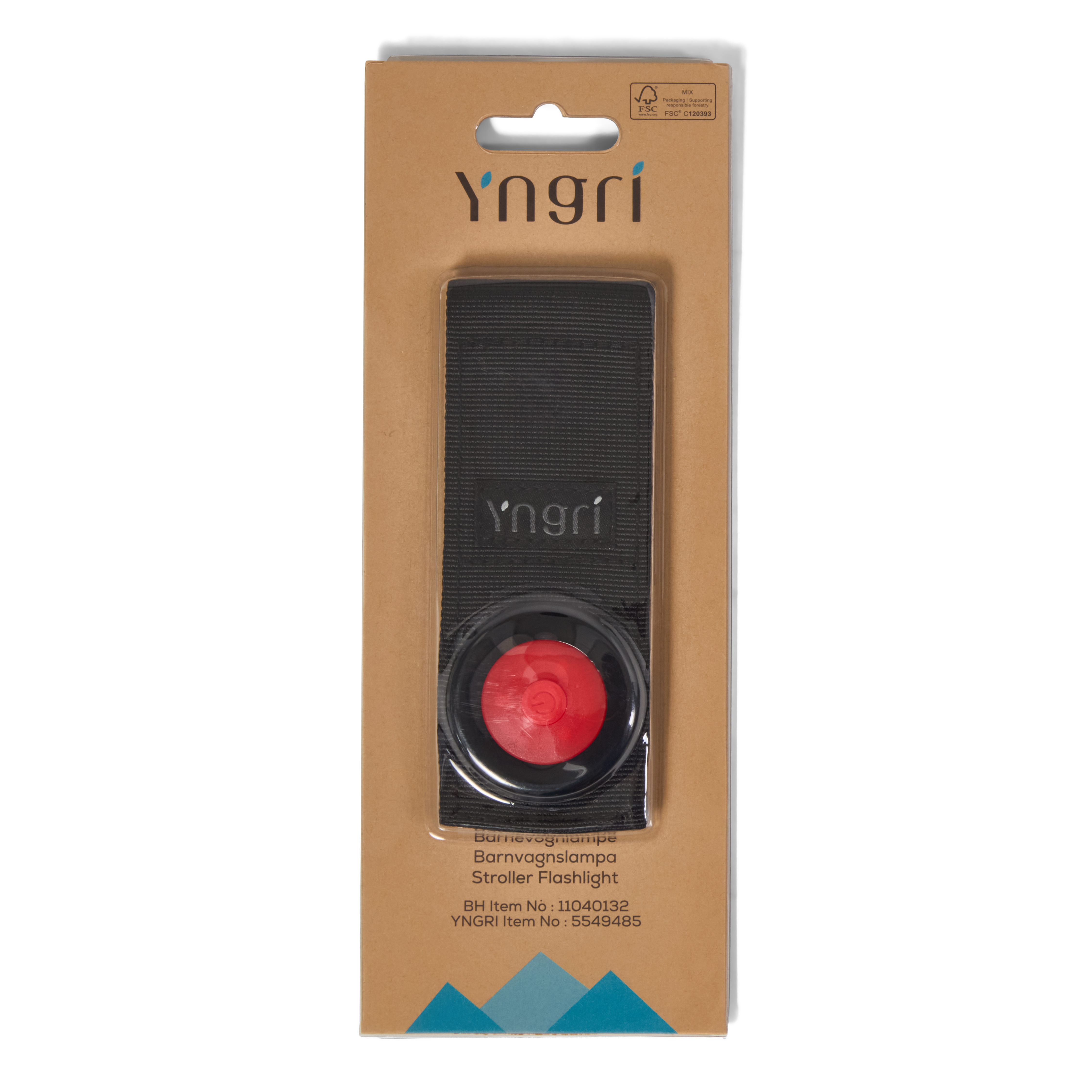 Barnevognlampe, red