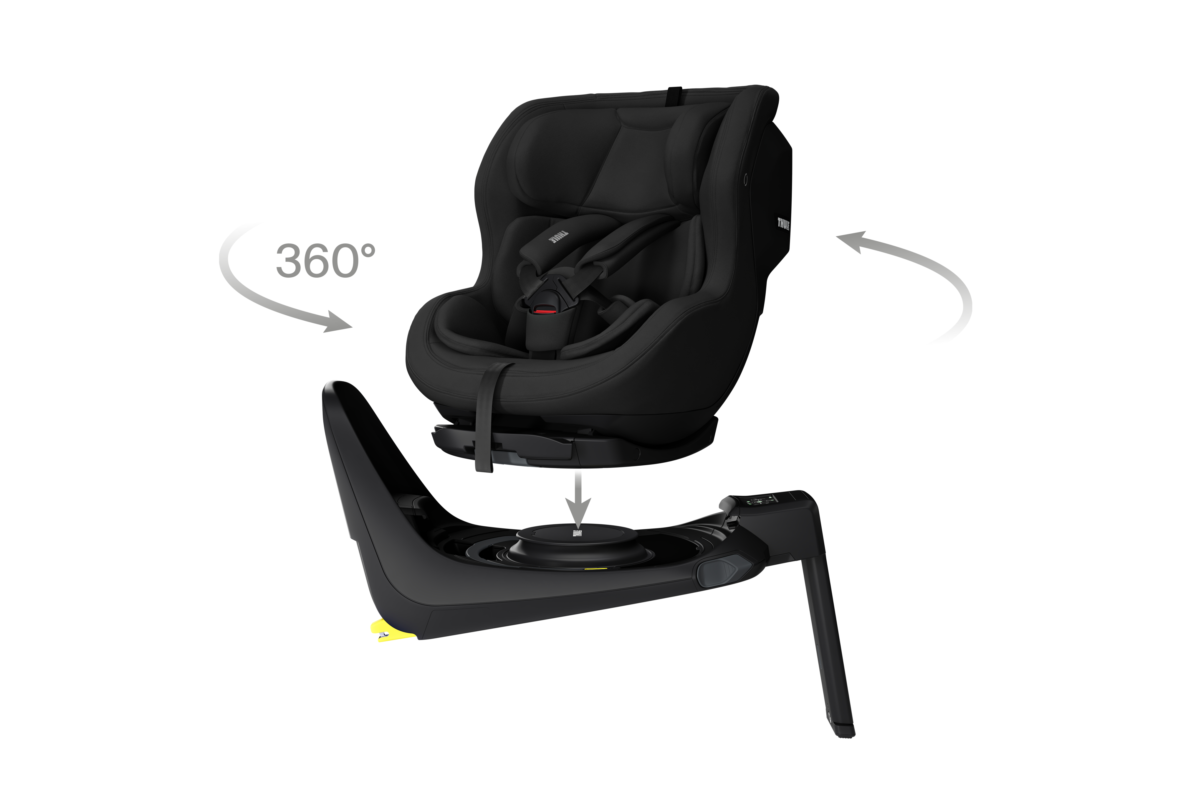 Thule Elm småbarnsstol, black