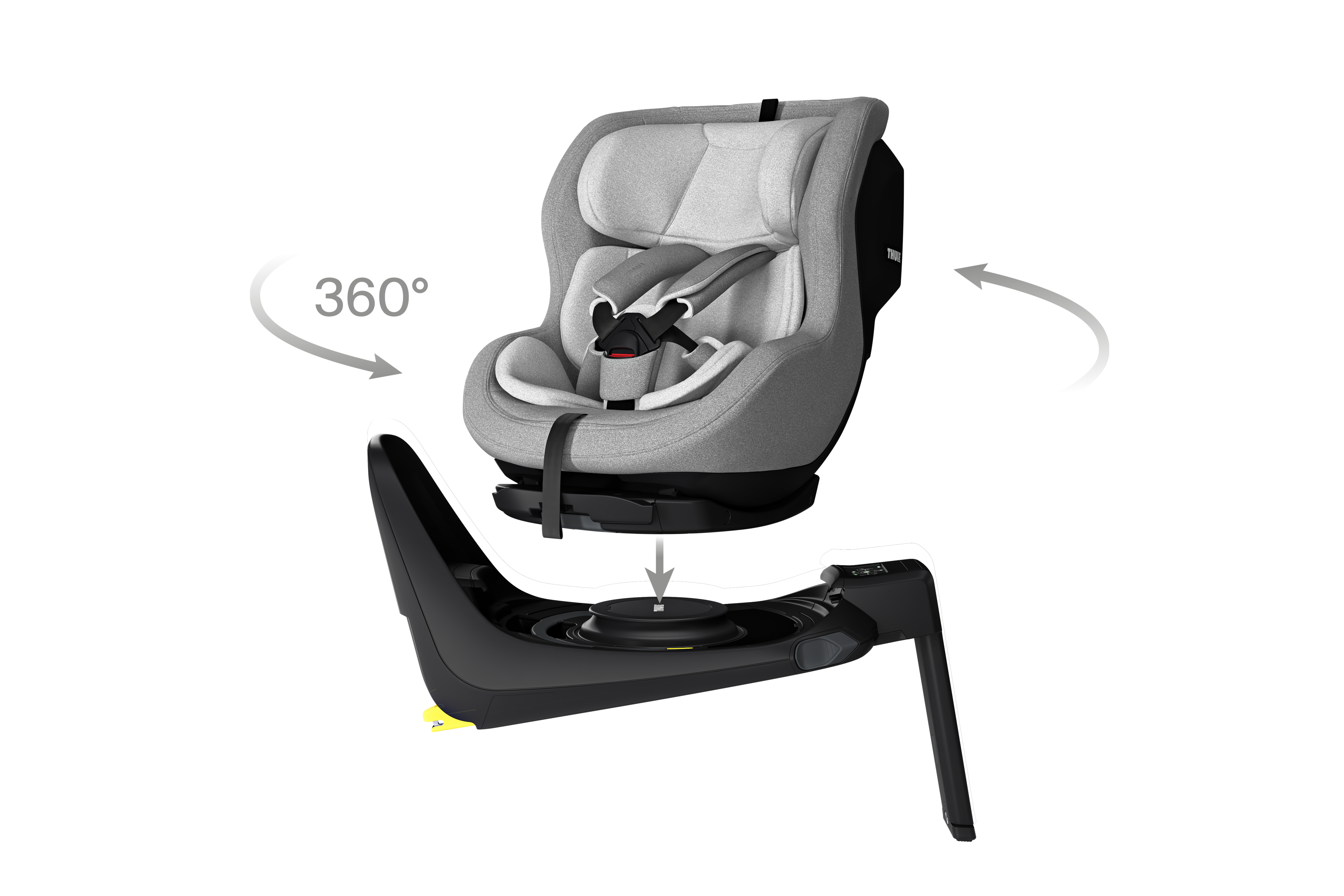 Thule Elm småbarnsstol, lightgrey
