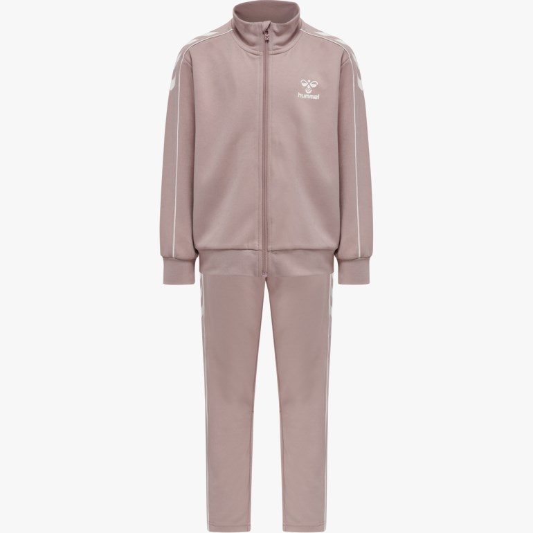Track joggedress Rosa - 11040148-woodrose-104 cm - 1