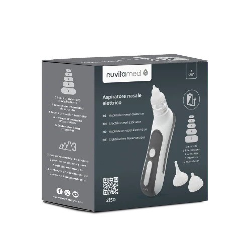 Elektrisk nesesuger, white