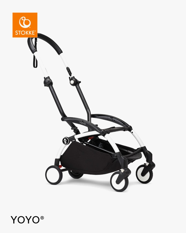 Stokke® YOYO³ base Hvit - 11040230-White-4wheel - 1
