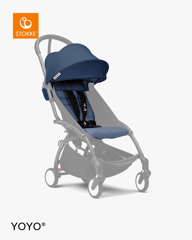 Stokke® YOYO 6+ Color Pack – Fremovervendt sittedel fra 6 mnd Blå - 11040234-AirFBlue-6mth - 1