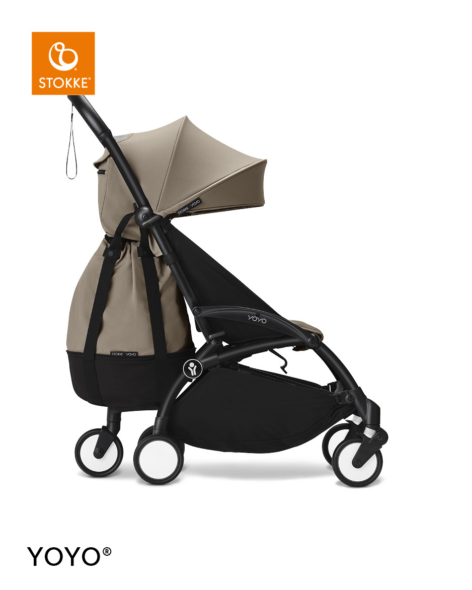 Stokke® YOYO Bag med hjul, taupe