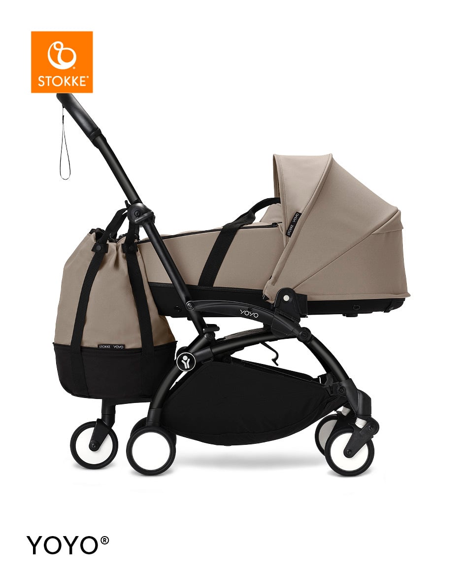 Stokke® YOYO Bag med hjul, taupe