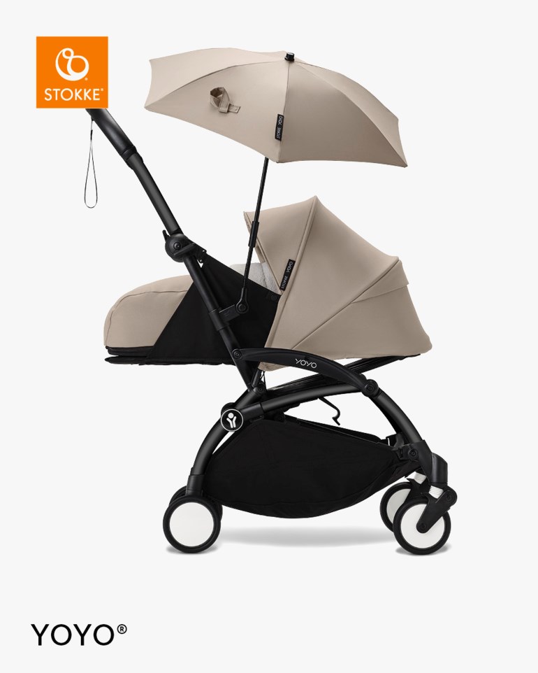 Stokke® YOYO parasol Beige - 11040240-taupe-One Size - 1