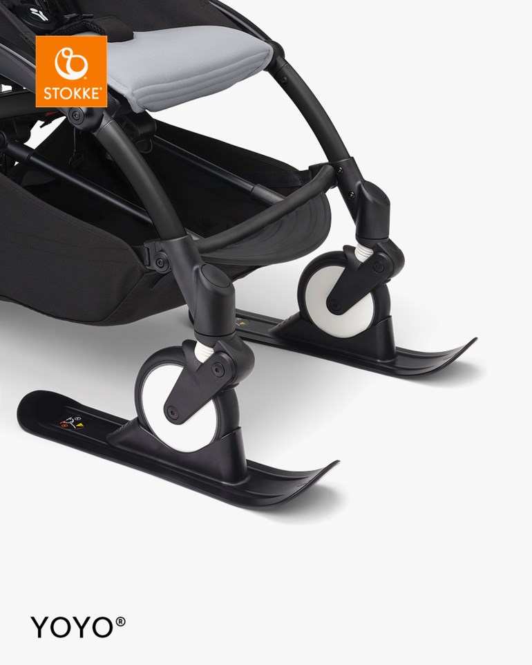 Stokke® YOYO® ski Sort - 11040245-Black-One Size - 1