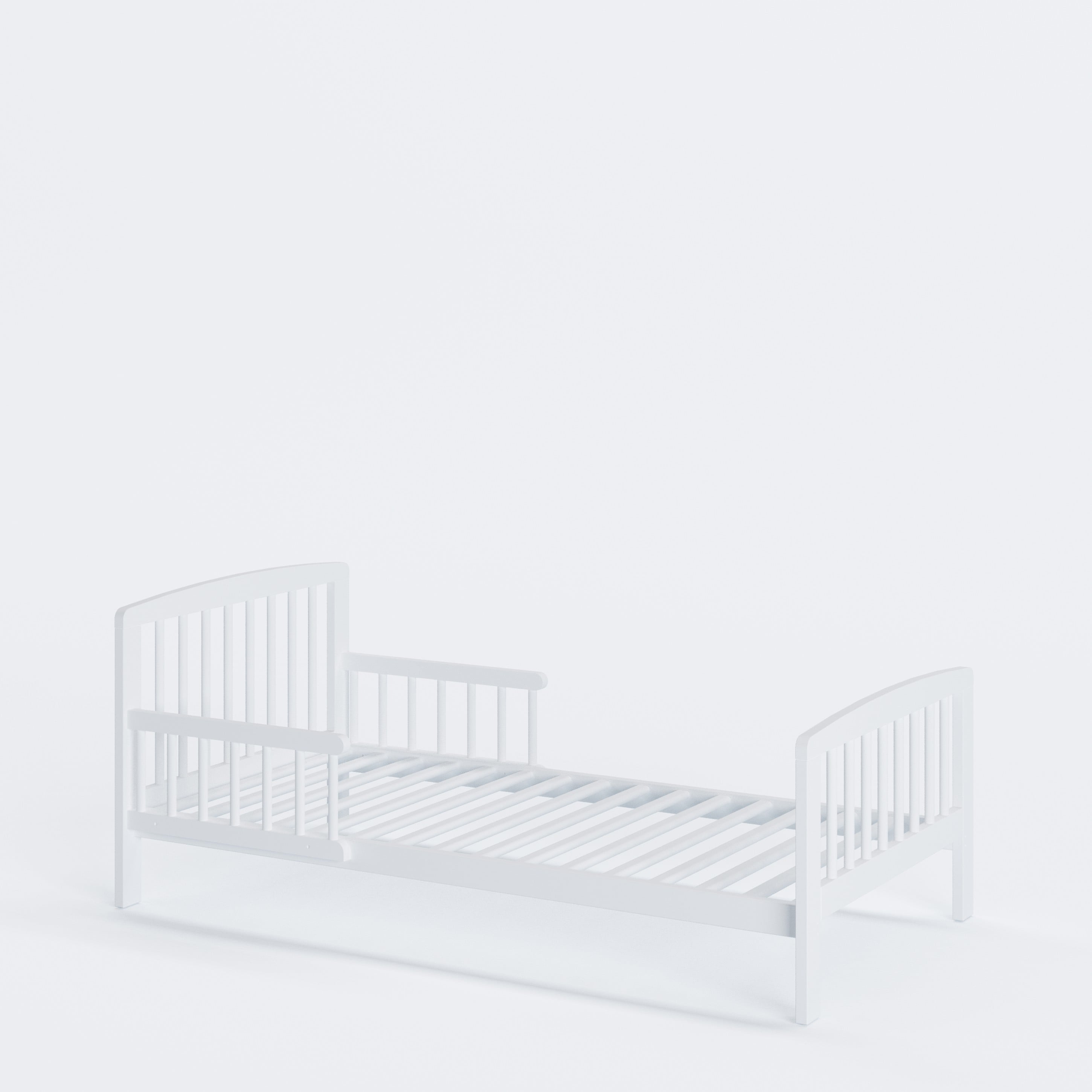 Trollskog juniorseng – Klassisk barneseng 70x140 cm, white