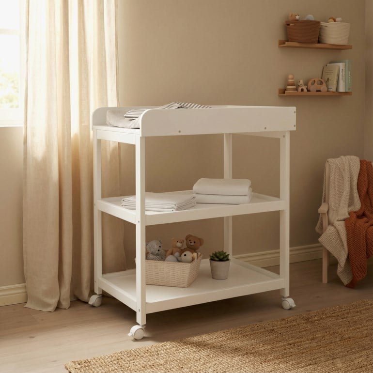 Stellebord Hvit - 11040275-White-One Size - 1