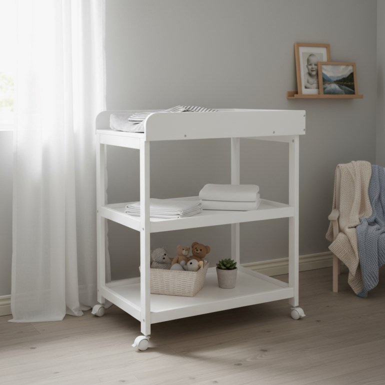 Stellebord Hvit - 11040275-White-One Size - 1