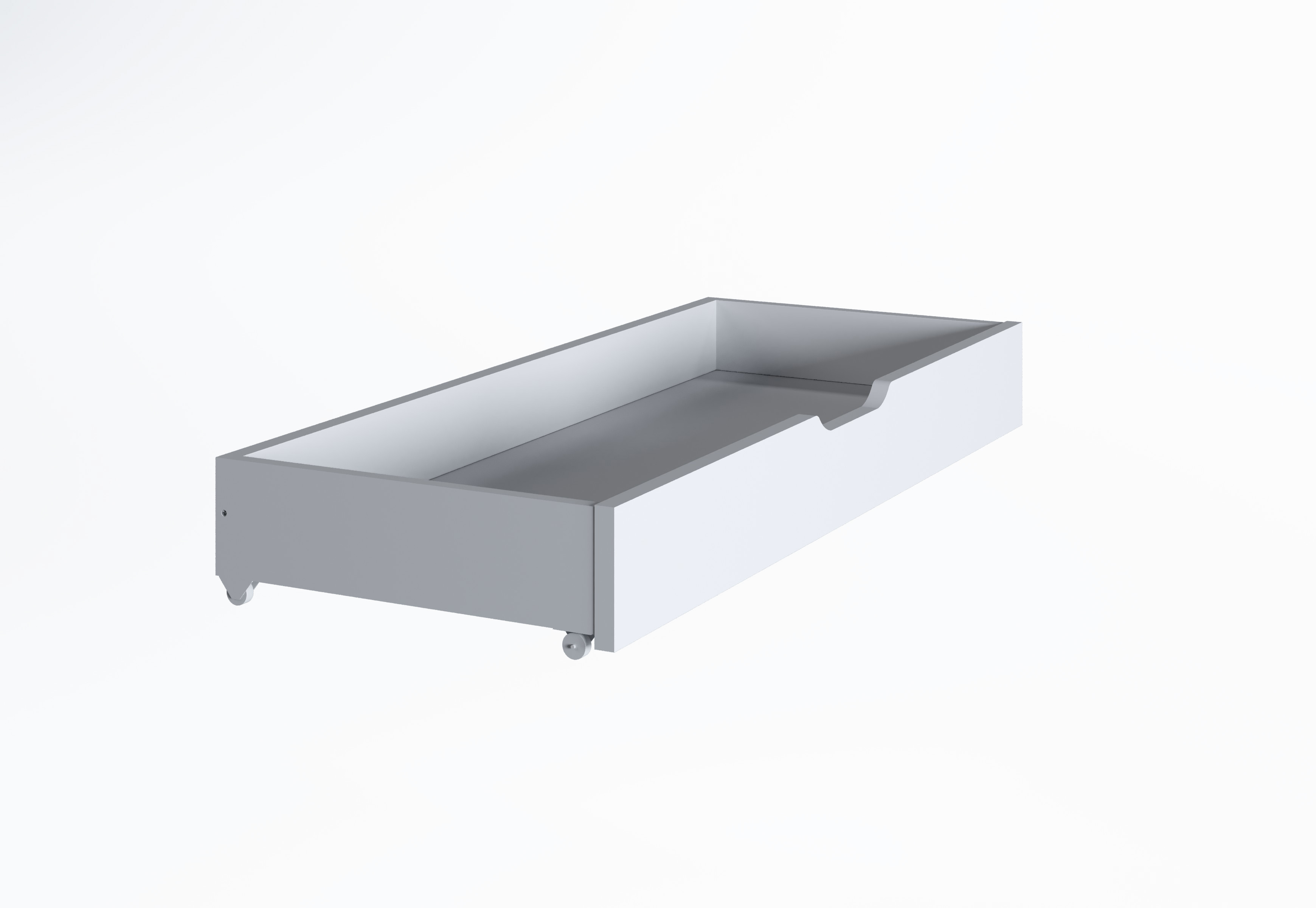 Sengeskuff til sprinkelseng 120x60, white