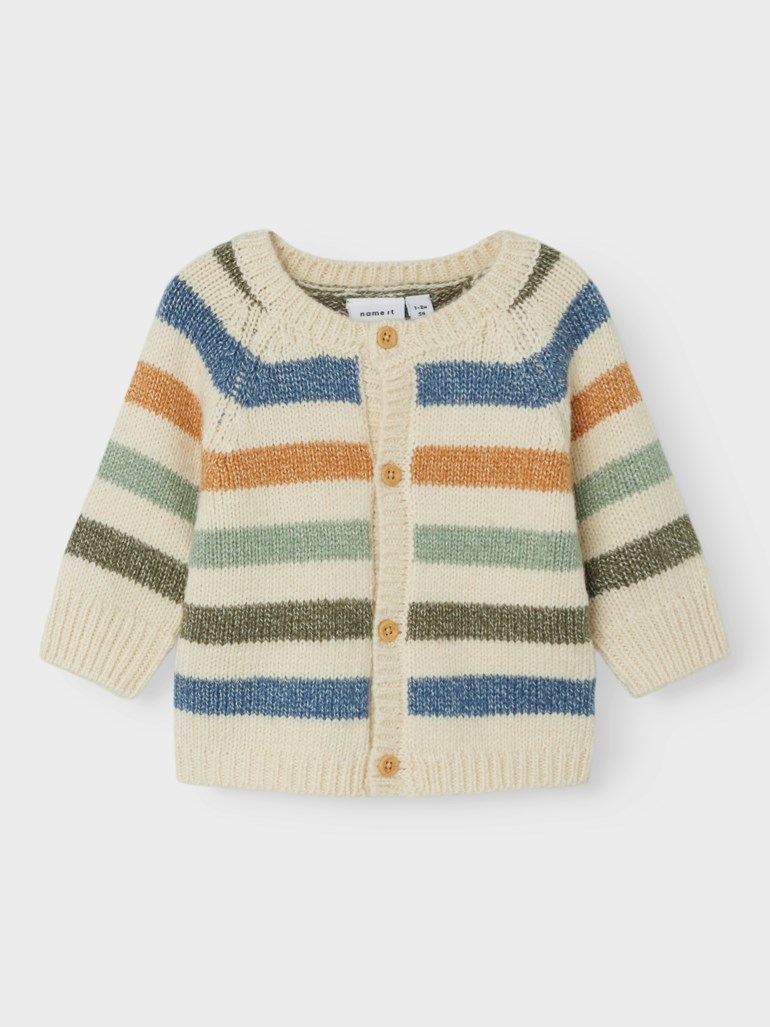 Strikket cardigan Beige - undefined - 1