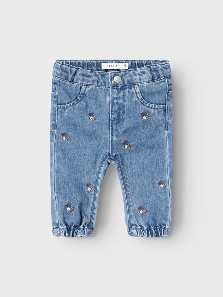 Rose shaped jeans Blå - undefined - 1