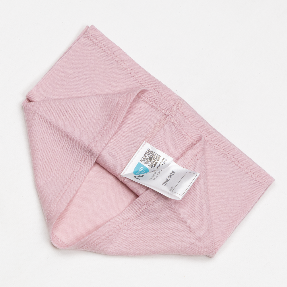 Frost hals merinoull, blush