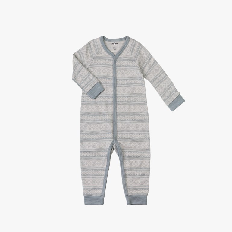 Nordlys ull heldress Grå - 11040372-Grey Mel-62 cm - 1