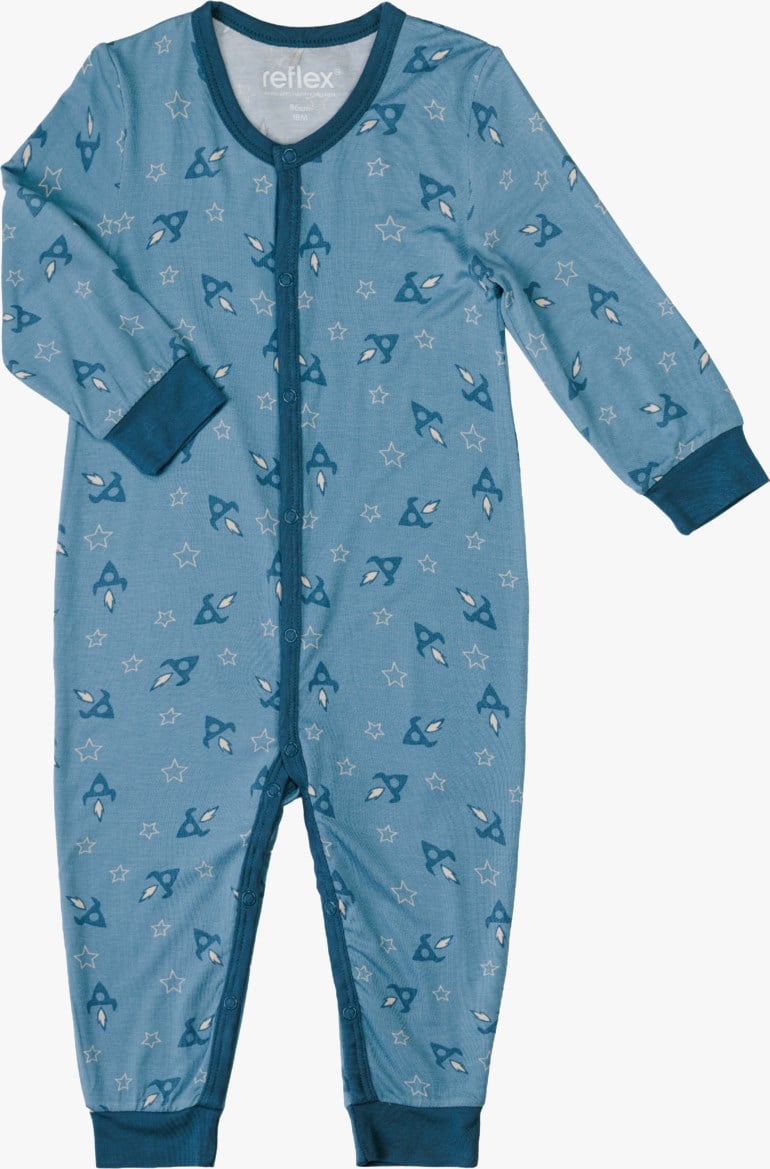 Bambus heldress Blå - 11040378-Bluestone-56 cm - 1