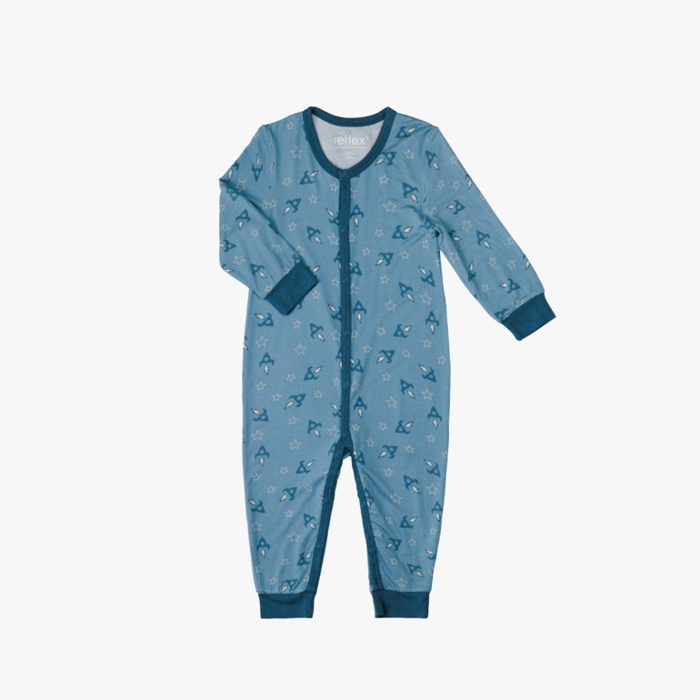 Bambus heldress Blå - 11040378-Bluestone-56 cm - 1