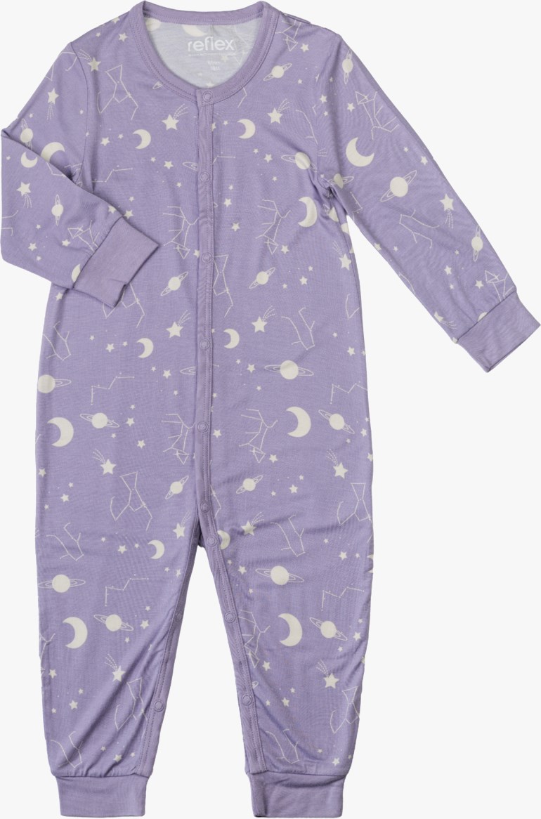 Bambus pyjamas Lilla - 11040380-Lilac-56 cm - 1
