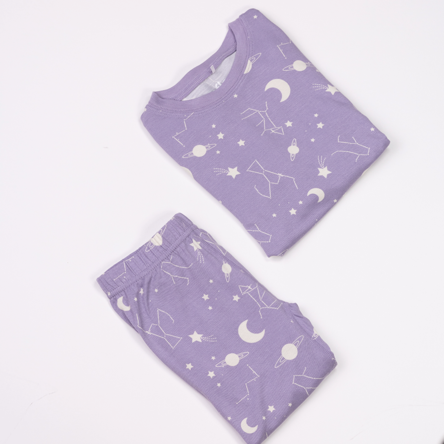 Bambus pyjamas sett, lilac