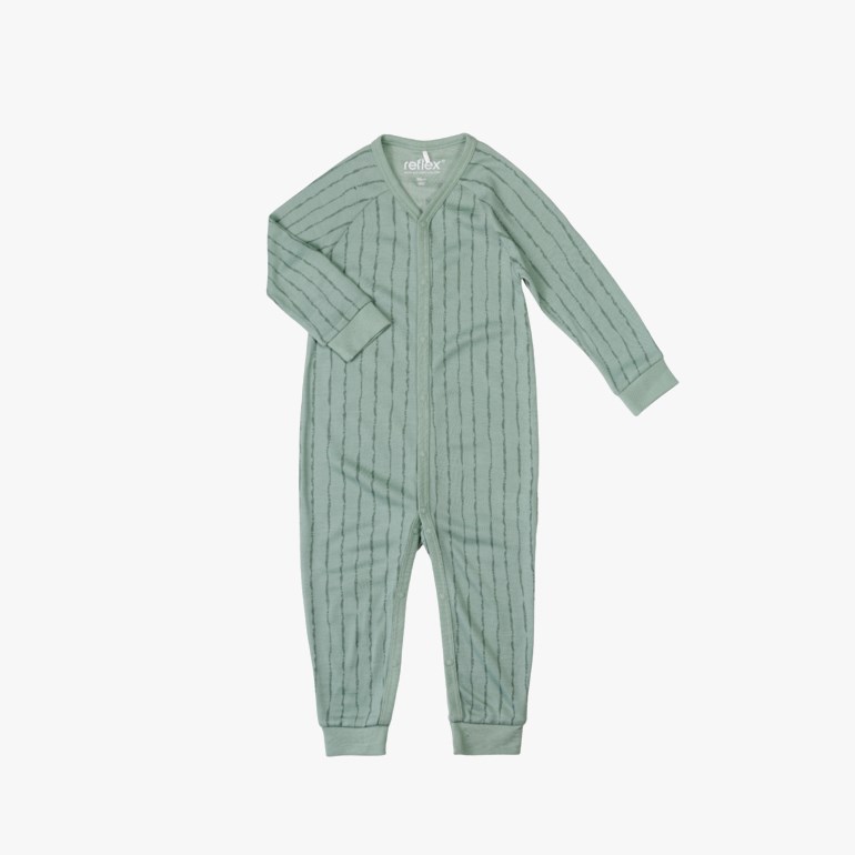 Bris ull/bambus heldress Grønn - 11040387-Green-56 cm - 1