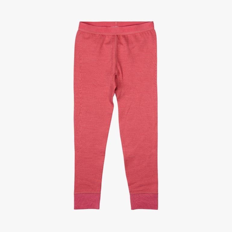 Snøfall ull/bomull longs solid Rød - 11040394-raspberry-86-92 cm - 1
