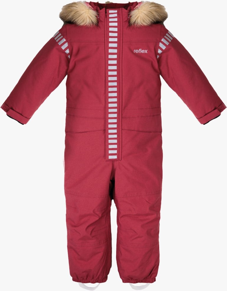 Bardu vinterdress Rød - 11040415-Red-98 cm - 1