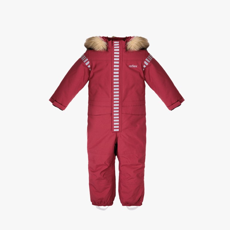 Bardu vinterdress Rød - 11040415-Red-98 cm - 1