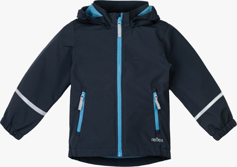 Bøvågen jakke – vindtett og vannavvisende allværsjakke Marine - 11040421-Midnight-98 cm - 1