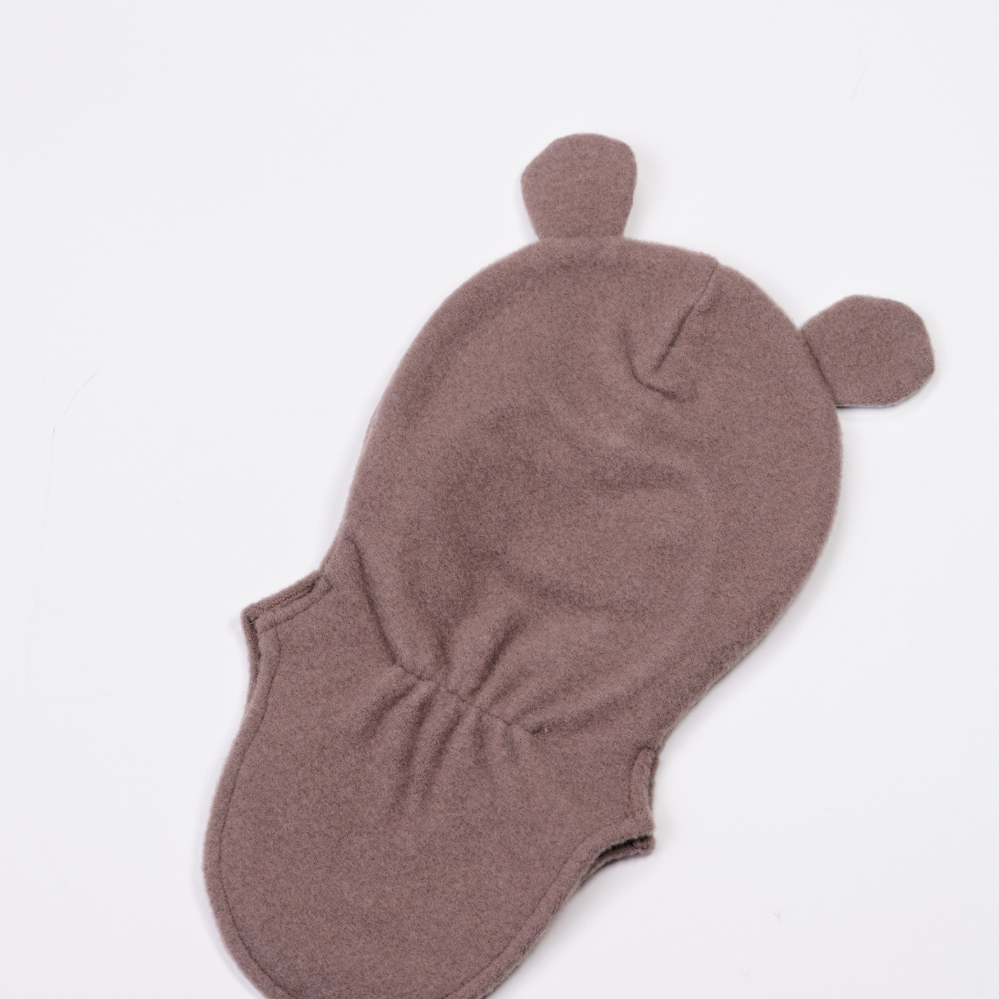 Tovdal ull balaclava, stone