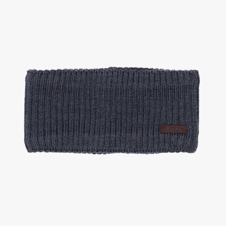Røros pannebånd i ull Marine - 11040496-Midnight-47-49 cm - 1