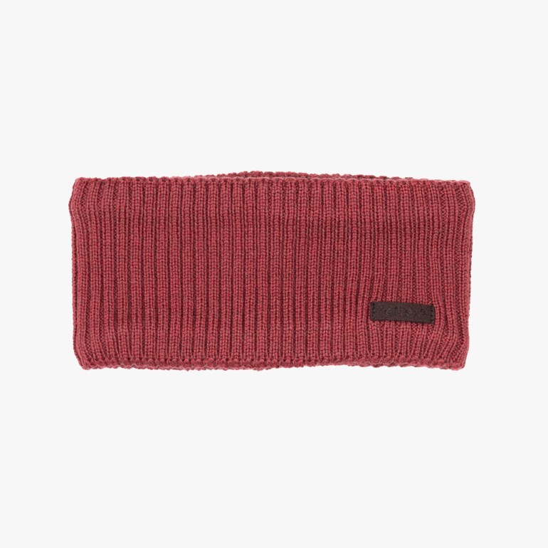 Røros pannebånd i ull Rød - 11040496-Red-51-53 cm - 1
